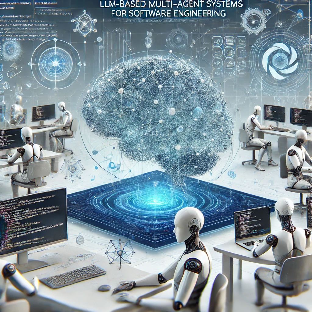 LLM-Based Multi-Agent Systems for Software Engineering: Literature Review, Vision and the Road Ahead