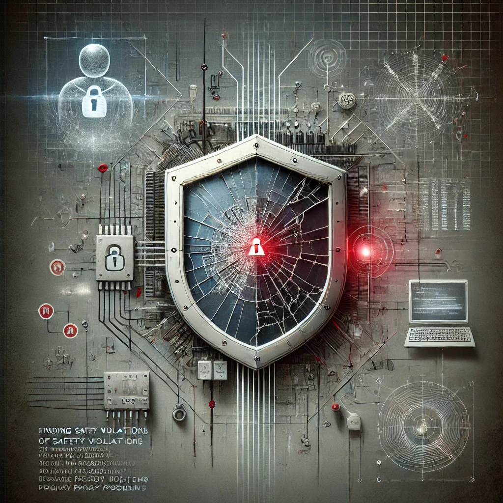 Finding Safety Violations of AI-Enabled Control Systems through the Lens of Synthesized Proxy Programs